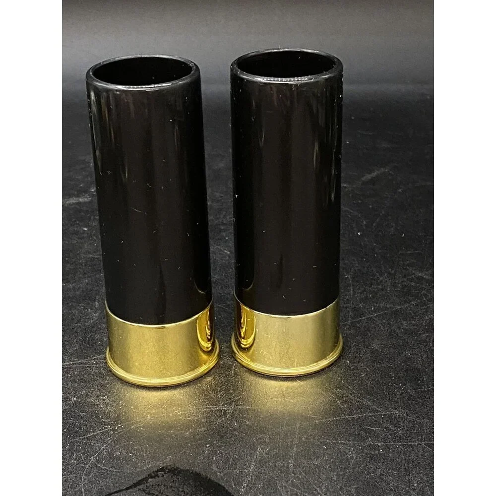 Snake River Stampede Canadian Whiskey Shotgun Plastic Shell Shot Glass LOT 2